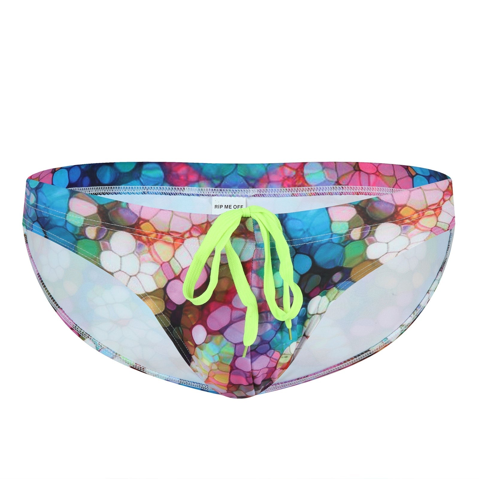 Neo Graphic Swim Briefs | dmunderwear detail image 8