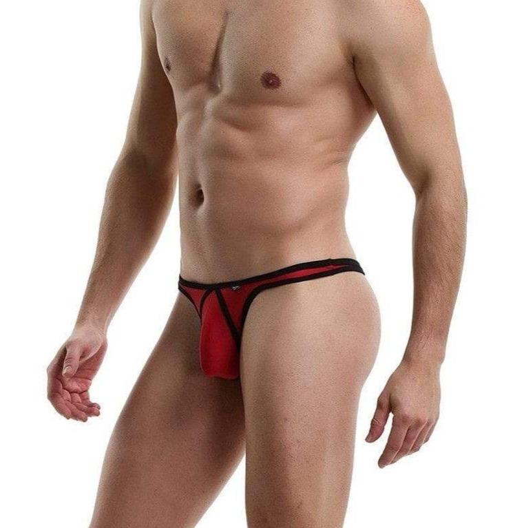 Neon Trimmed Thong | dmunderwear detail image 6