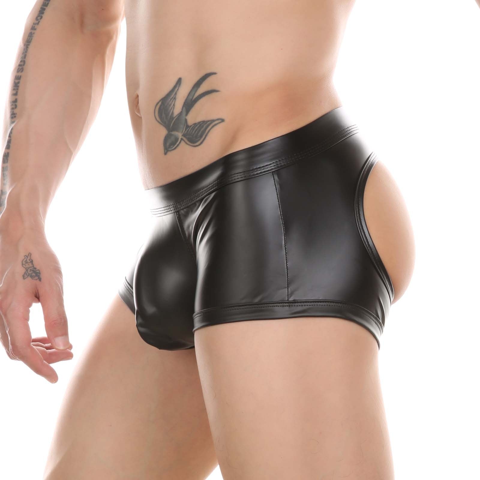 Nightlife Cheeky Thong Trunks | dmunderwear detail image 2