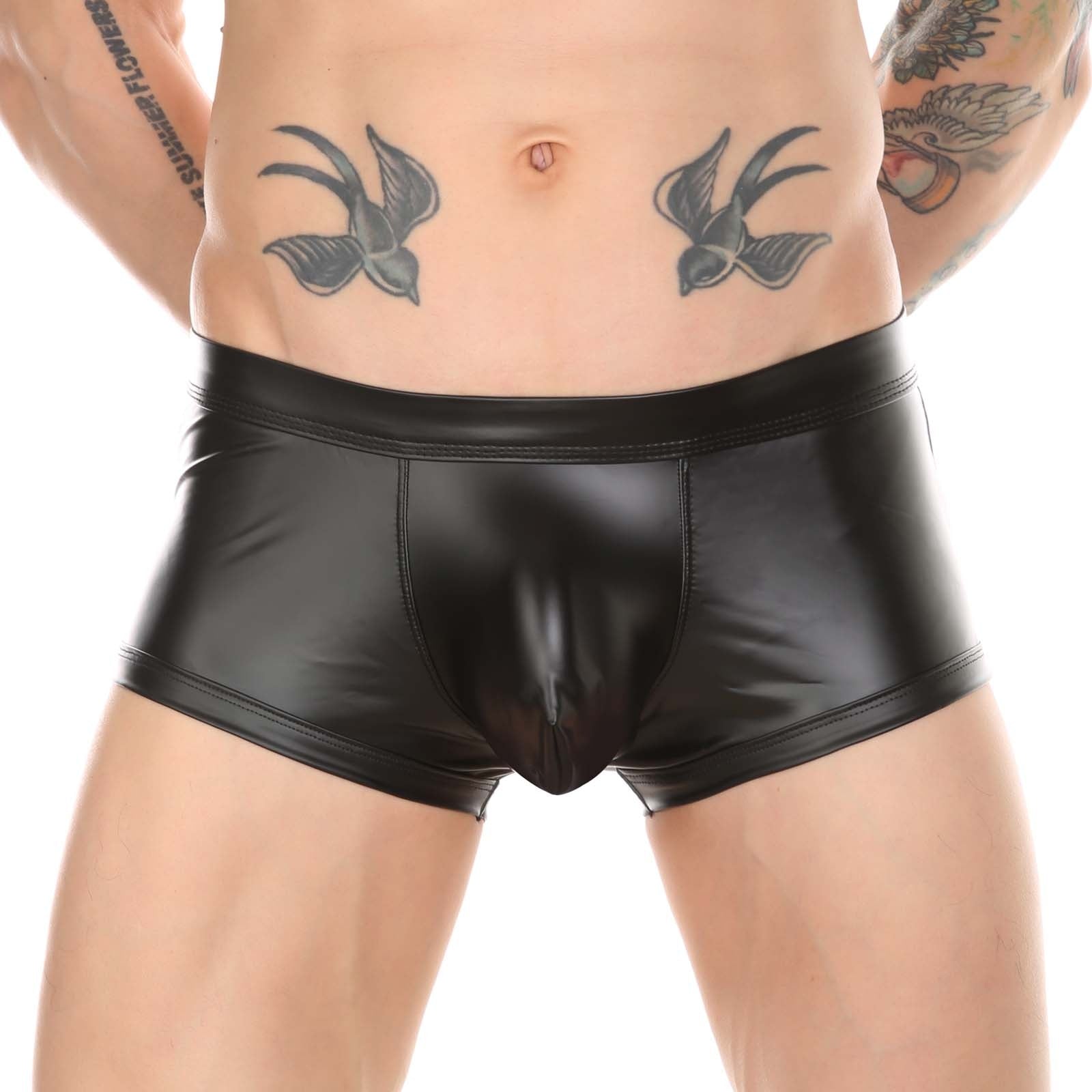 Nightlife Cheeky Thong Trunks | dmunderwear detail image 4