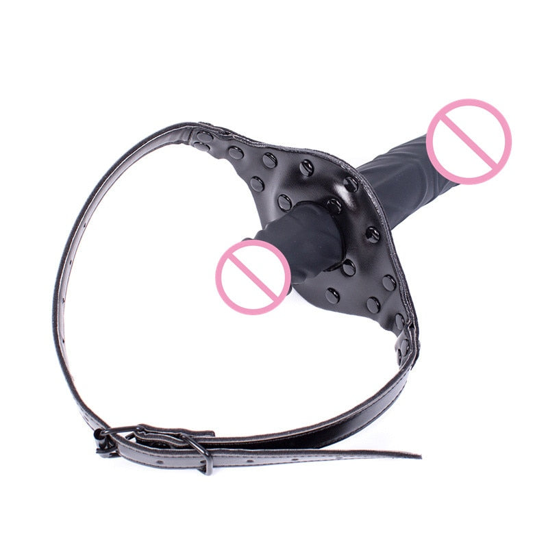 Open Mouth Dildo Gag | dmunderwear detail image 3