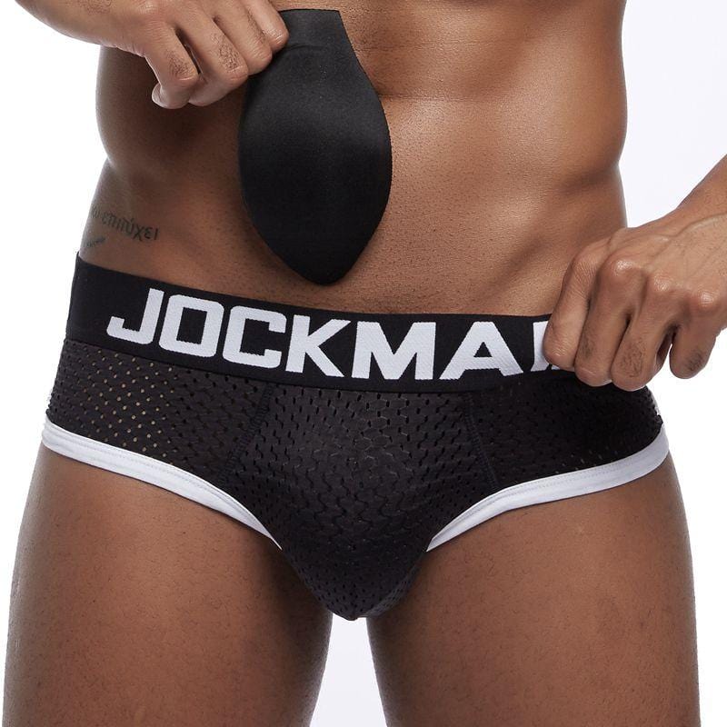Dual Padded Mesh Briefs | dmunderwear detail image 2