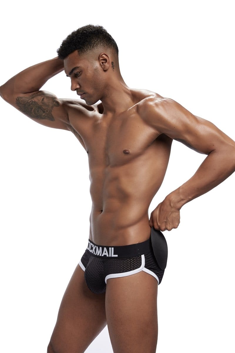 Dual Padded Mesh Briefs | dmunderwear detail image 3
