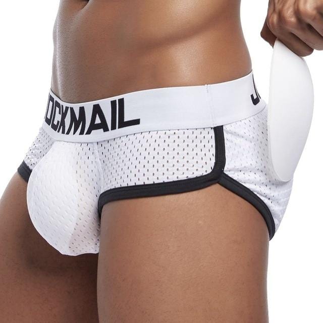 Dual Padded Mesh Briefs | dmunderwear detail image 9