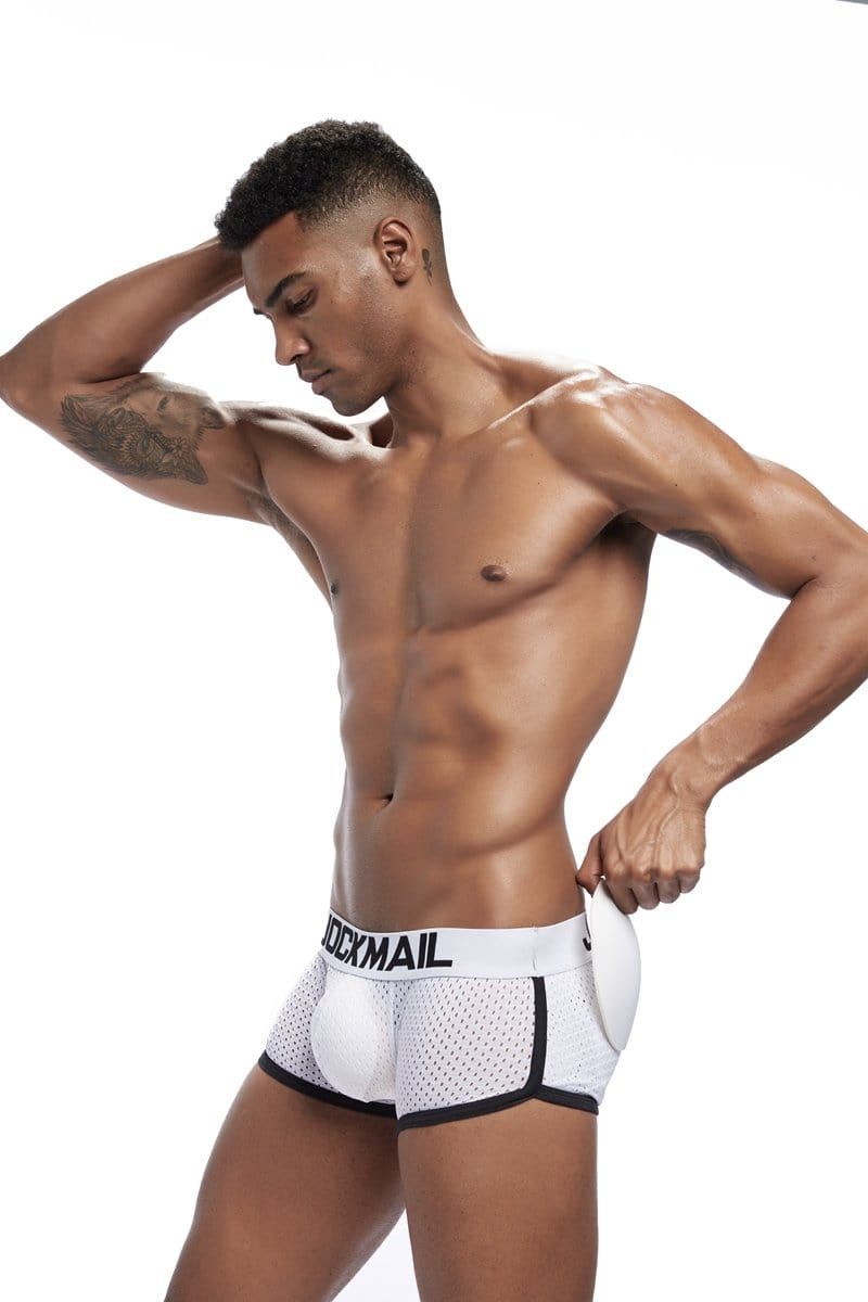 Dual Padded Mesh Trunks | dmunderwear detail image 2
