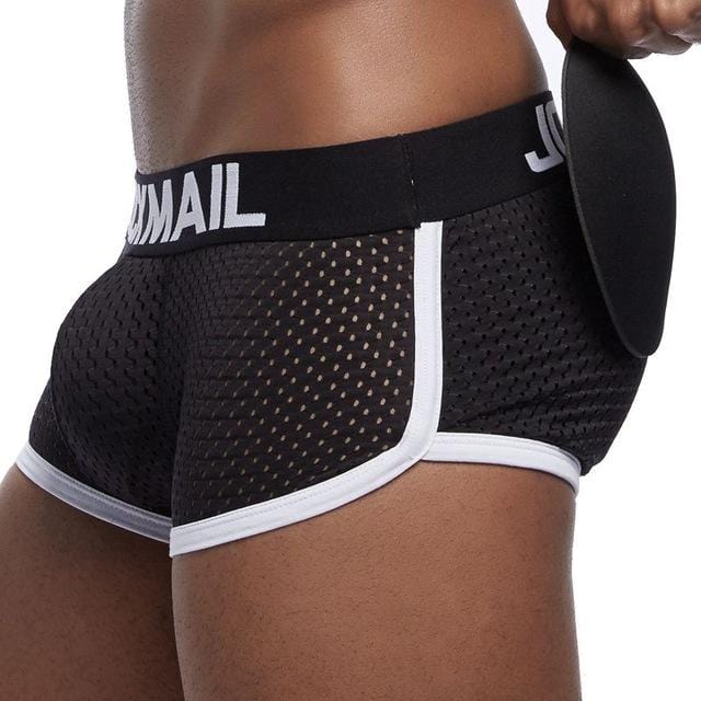 Dual Padded Mesh Trunks | dmunderwear detail image 3