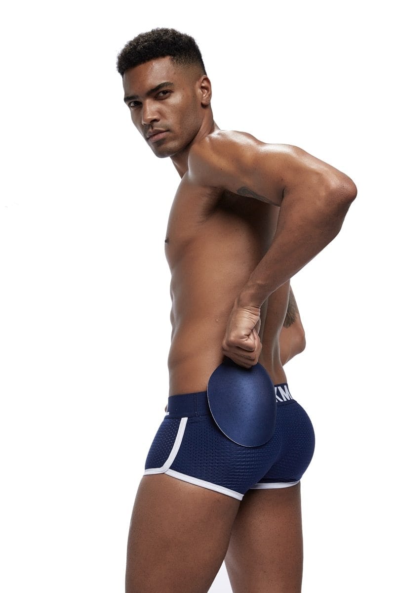 Dual Padded Mesh Trunks | dmunderwear detail image 7
