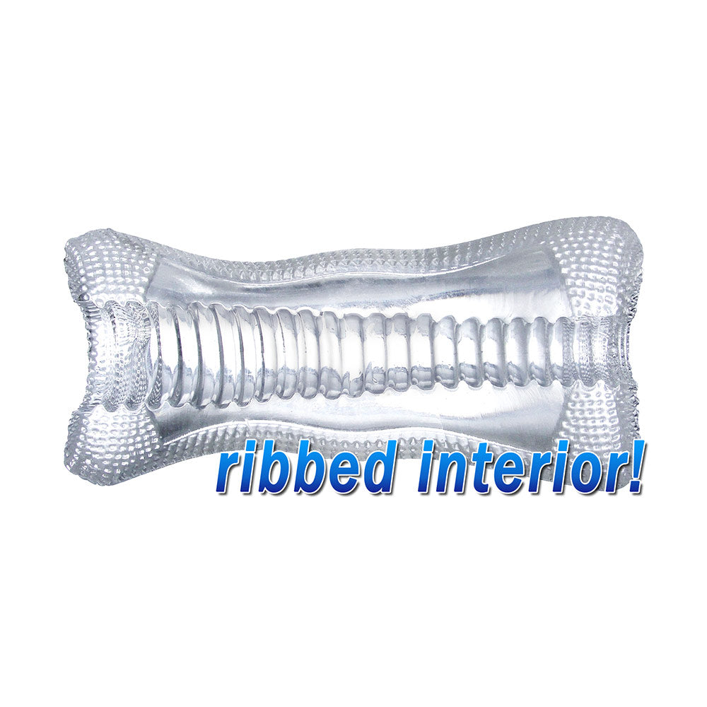 Palm-Tec DX17 Clear Stroker | dmunderwear detail image 2