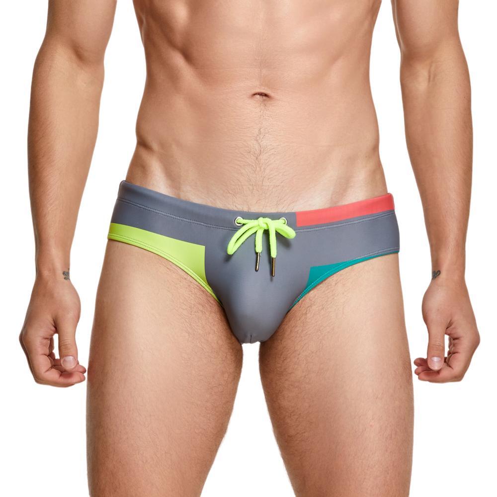 Panel Swim Briefs | dmunderwear detail image 4