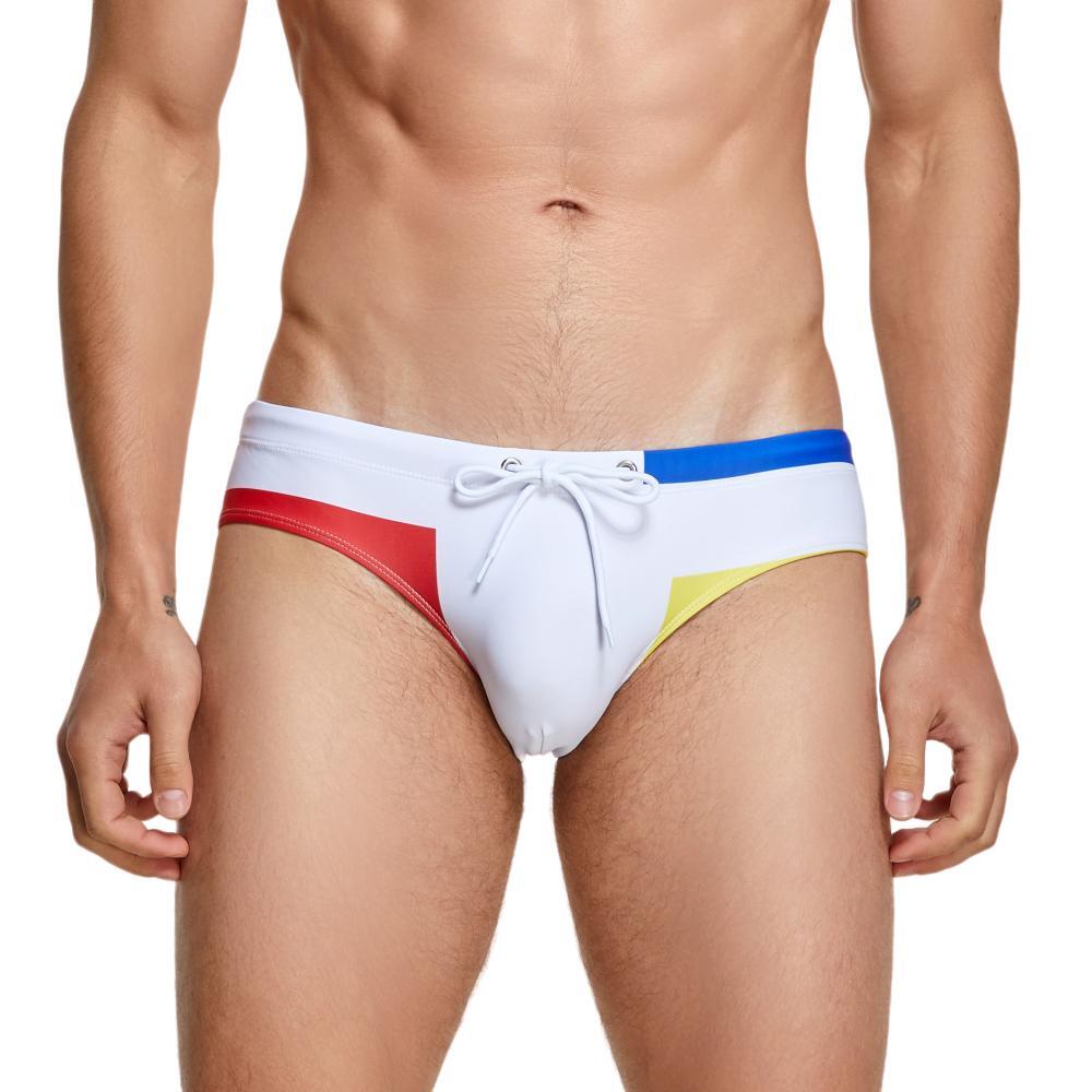 Panel Swim Briefs | dmunderwear detail image 7