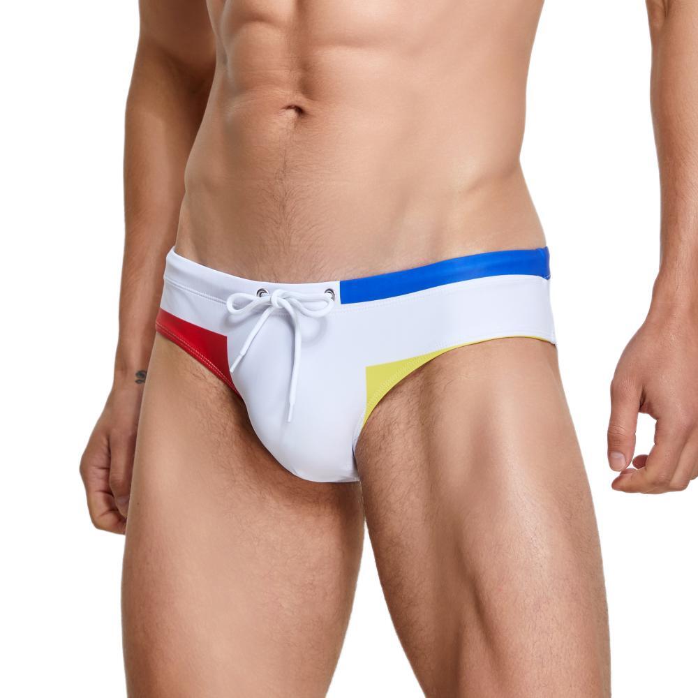 Panel Swim Briefs | dmunderwear detail image 8