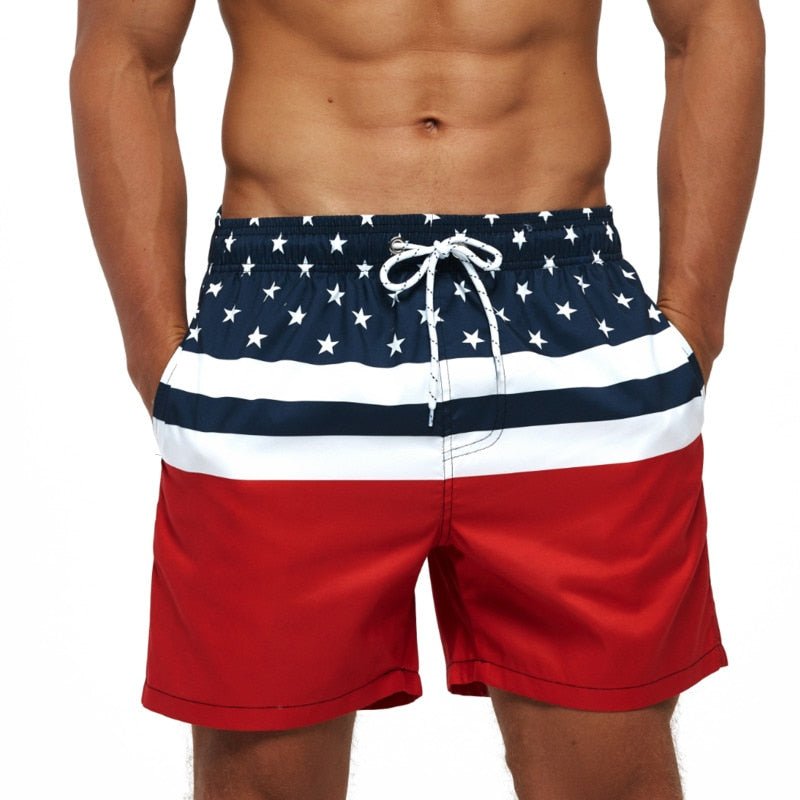 Patriotic Board Shorts | dmunderwear