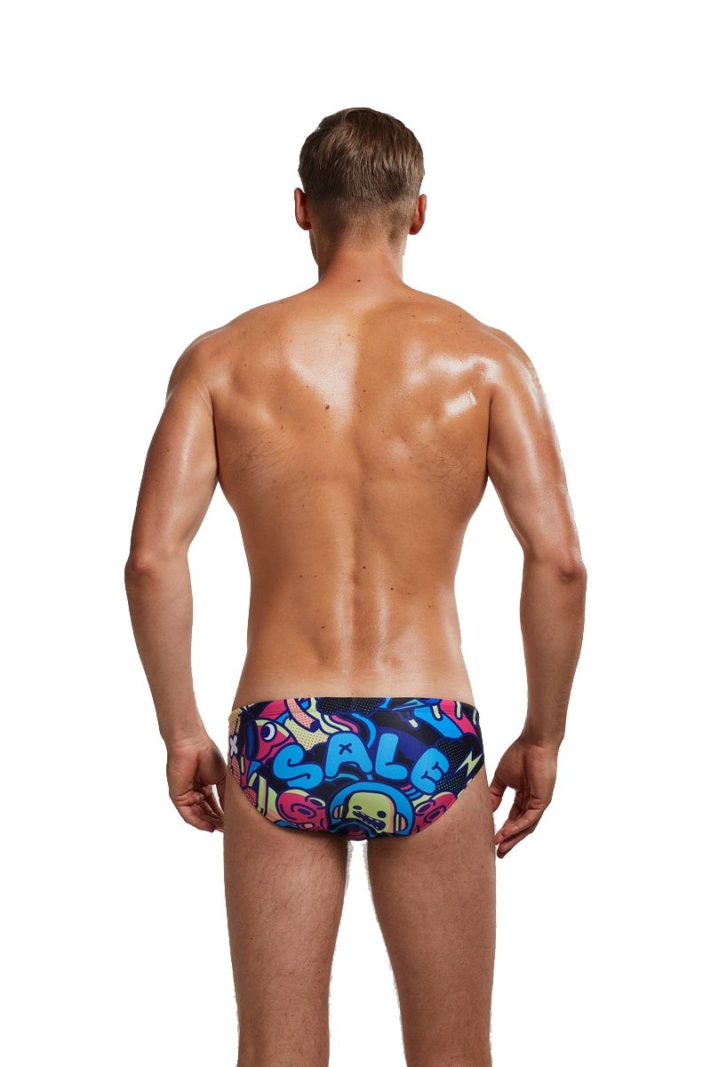Patterned Swim Briefs (Lots of Styles to Choose) | dmunderwear detail image 16