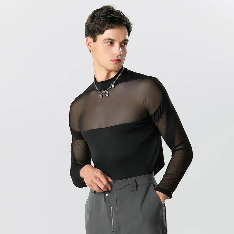 ORVLS Pec Peek Mesh Body Suit | dmunderwear product image 3