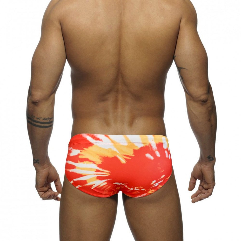 Phoenix Fire Swim Briefs | dmunderwear detail image 3