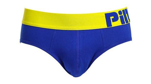 Pink Hero Bold Band Briefs | dmunderwear detail image 4