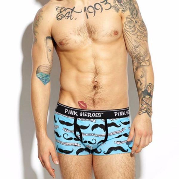 Pink Hero Infographic Boxer Briefs | dmunderwear