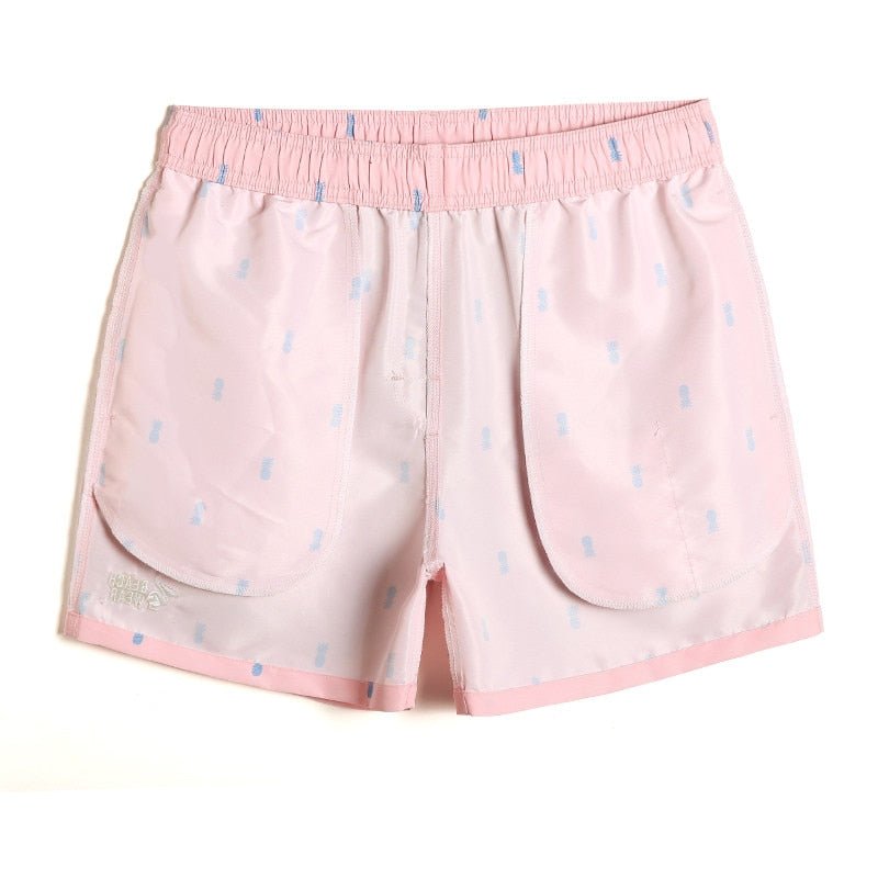 Pink Pineapple Board Shorts | dmunderwear detail image 3
