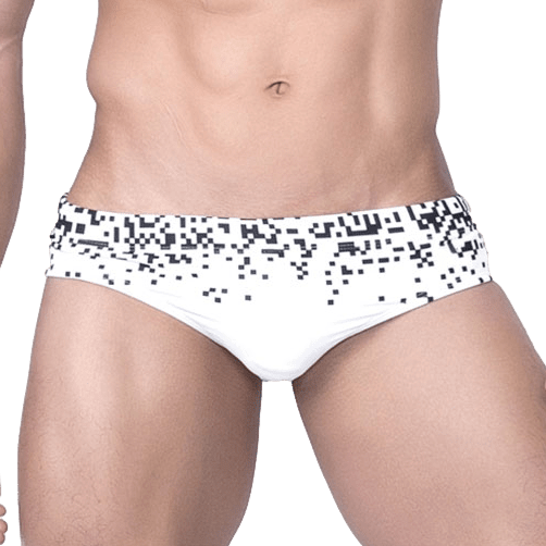 Pixel Swim Briefs | dmunderwear