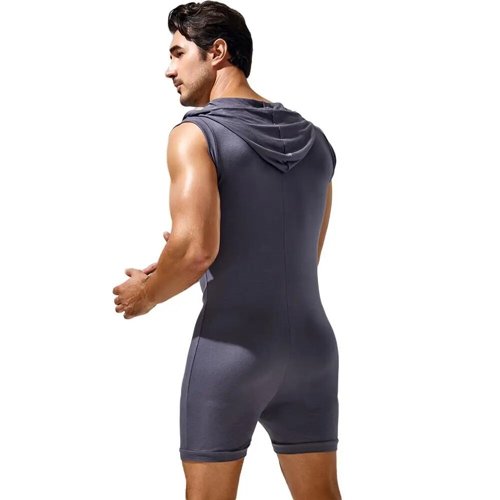 PJ Hooded Onesie | dmunderwear detail image 14