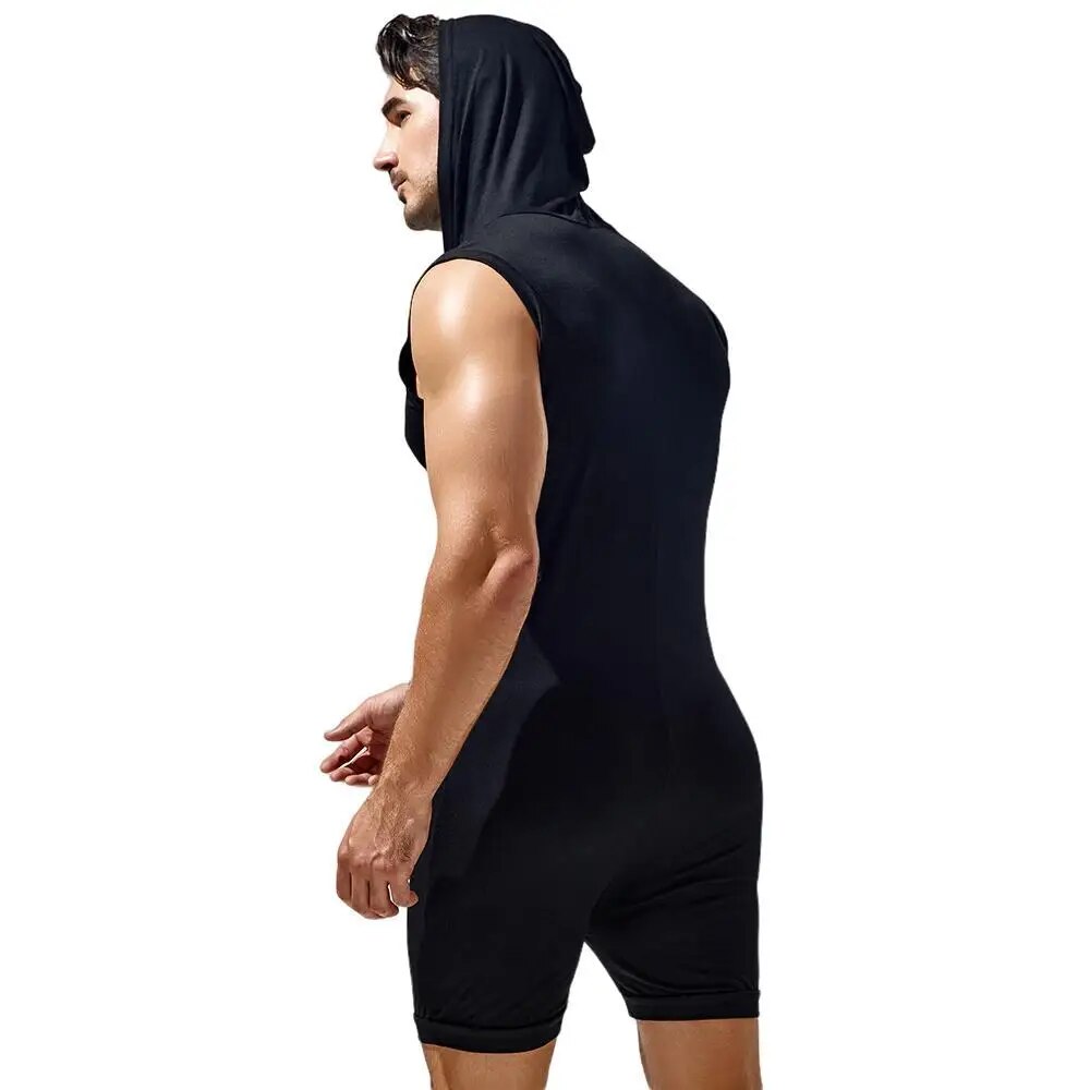 PJ Hooded Onesie | dmunderwear detail image 7