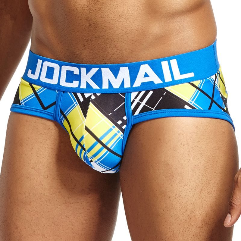 Plaid Graphic Briefs | dmunderwear