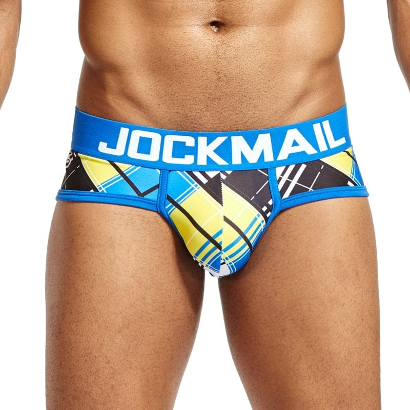 Plaid Graphic Briefs | dmunderwear detail image 2