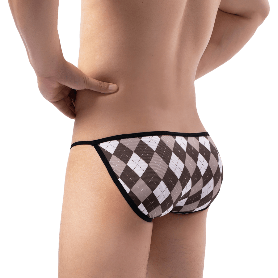 Plaid String Bikini | dmunderwear detail image 4