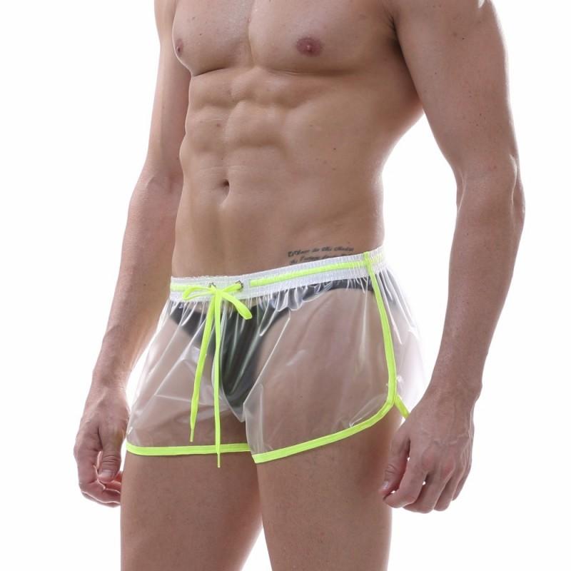 Plastic See-through Shorts | dmunderwear