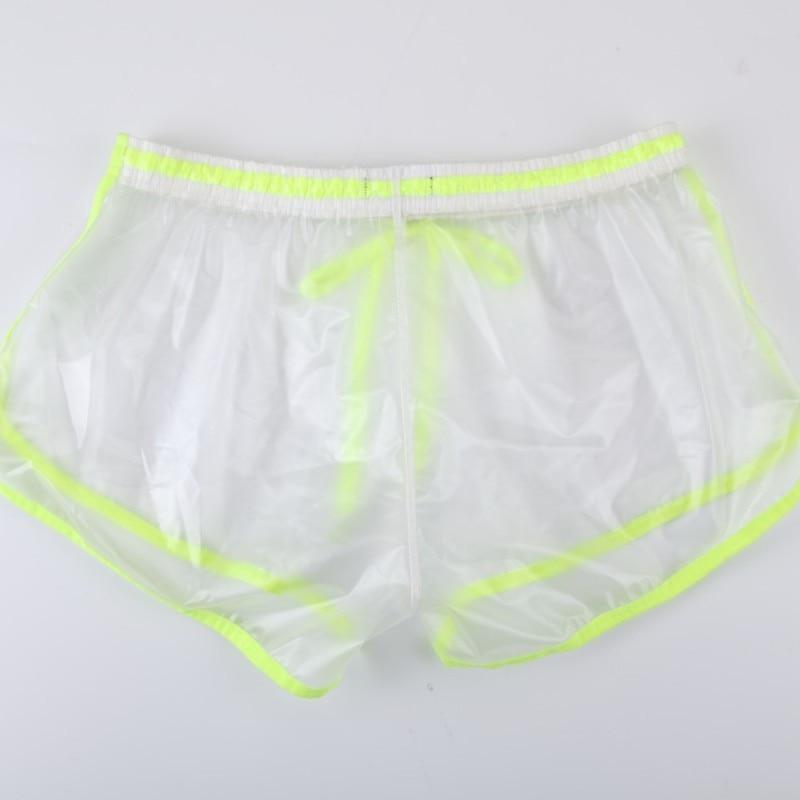 ORVLS Plastic See-through Shorts | dmunderwear detail image 4