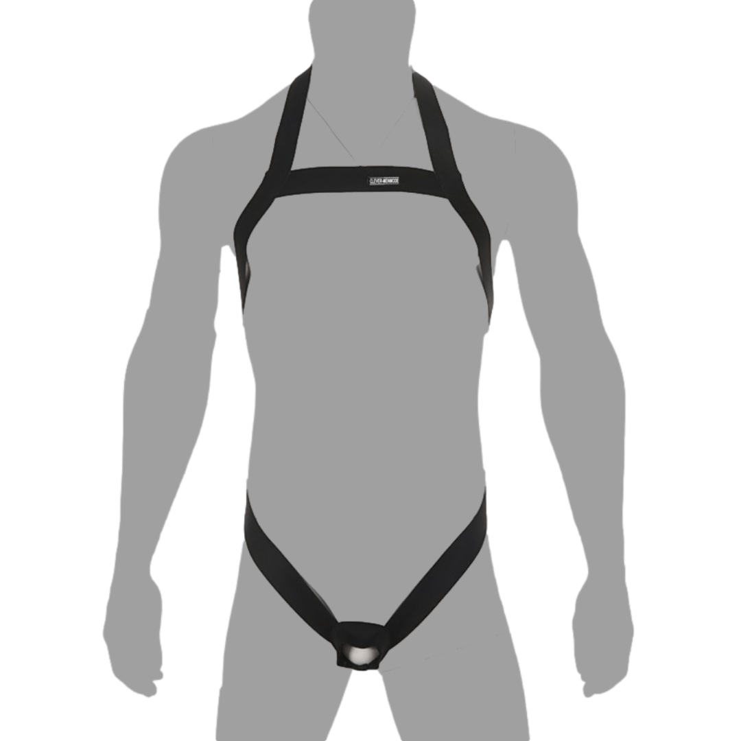 Pop Cock Body Strap | dmunderwear detail image 2