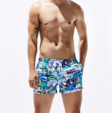 Postcard Board Shorts | dmunderwear detail image 4