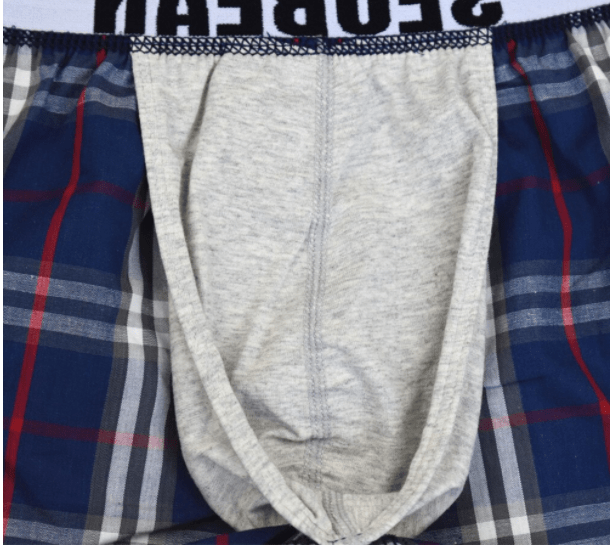 Inner-Pouch Plaid Boxers | dmunderwear detail image 4