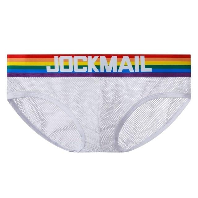Pride Mesh Briefs | dmunderwear detail image 2
