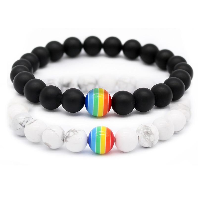 Pride Stone Bead Bracelet | dmunderwear