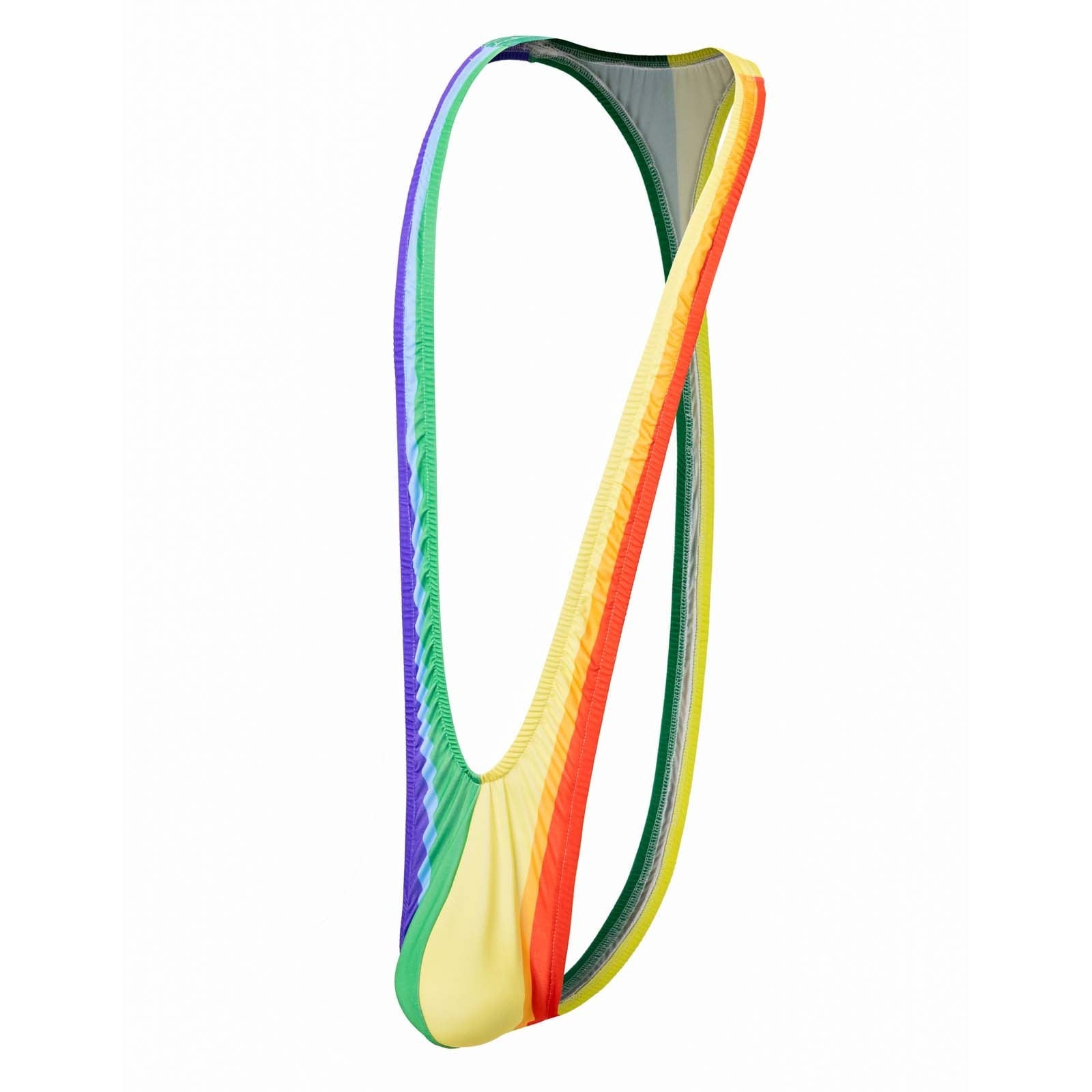 Pride V Sling LGBT Mankini | dmunderwear detail image 3