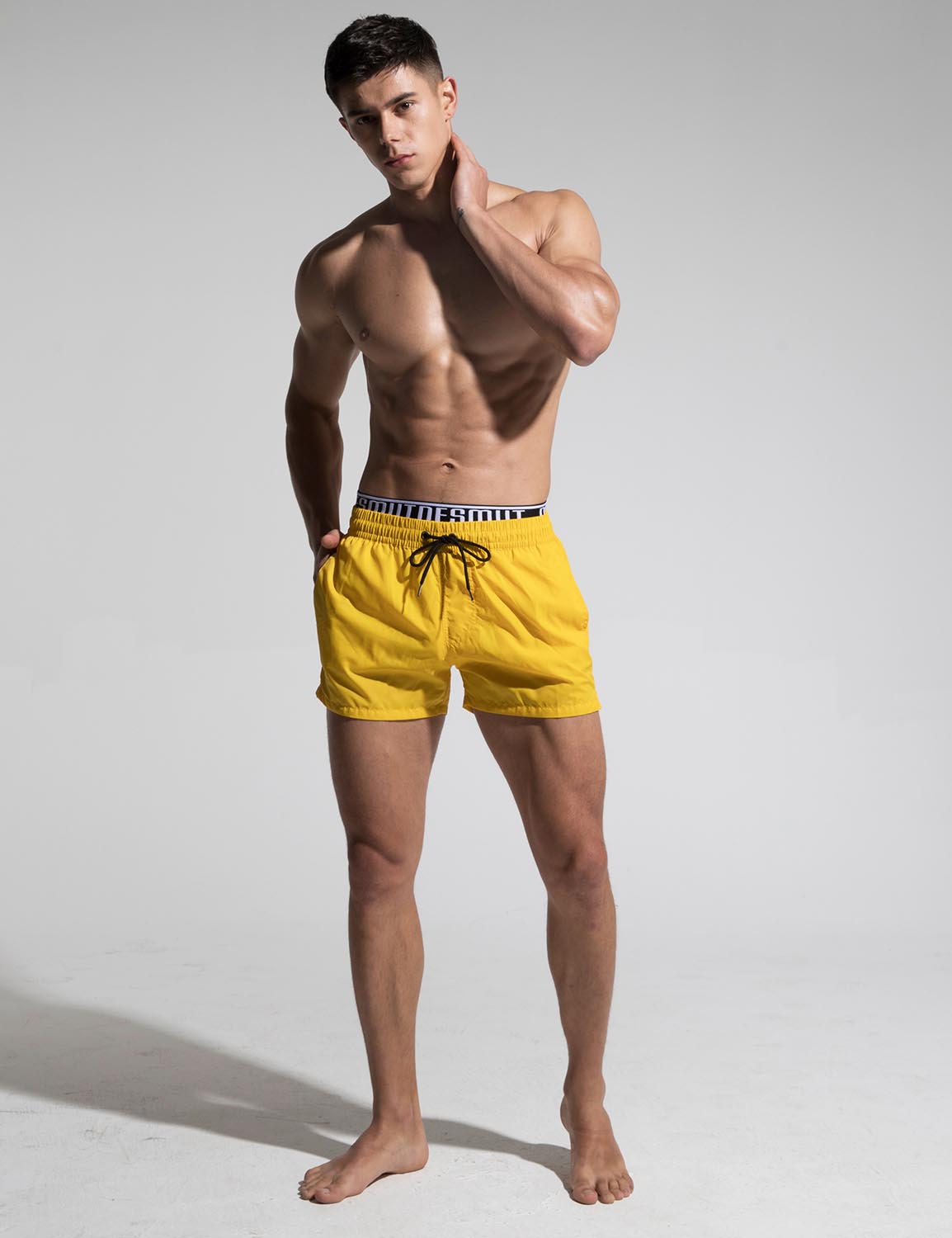 Quick-Dry Sport Swim Beach Surf Shorts S610 | dmunderwear detail image 9