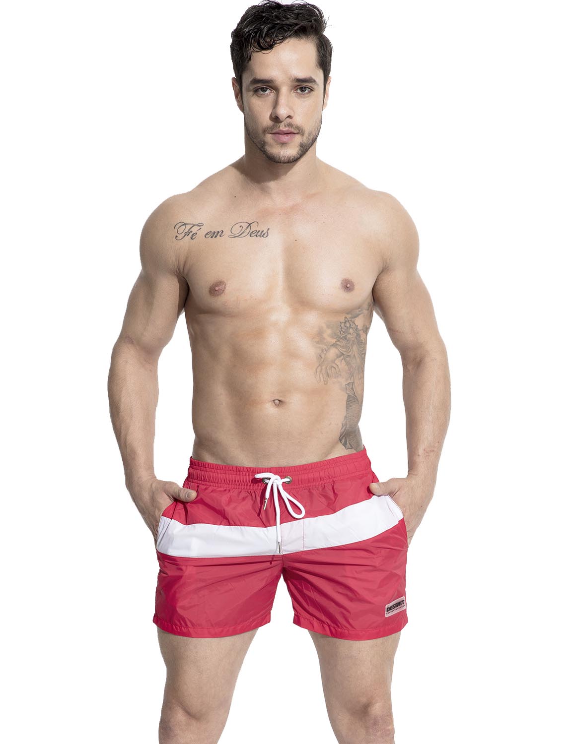 Quick-Dry Swim Beach Surf Shorts S710 | dmunderwear detail image 8
