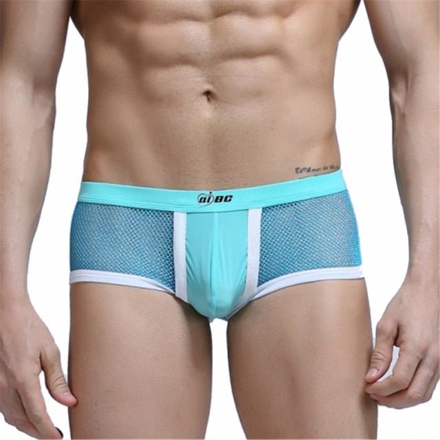 Racing Stripe Mesh Tanktop + Boxer Briefs | dmunderwear detail image 19