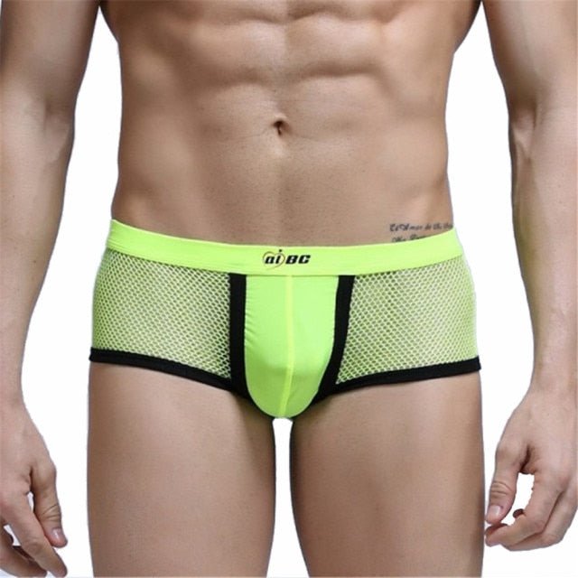 ORVLS Racing Stripe Mesh Tanktop + Boxer Briefs | dmunderwear detail image 4