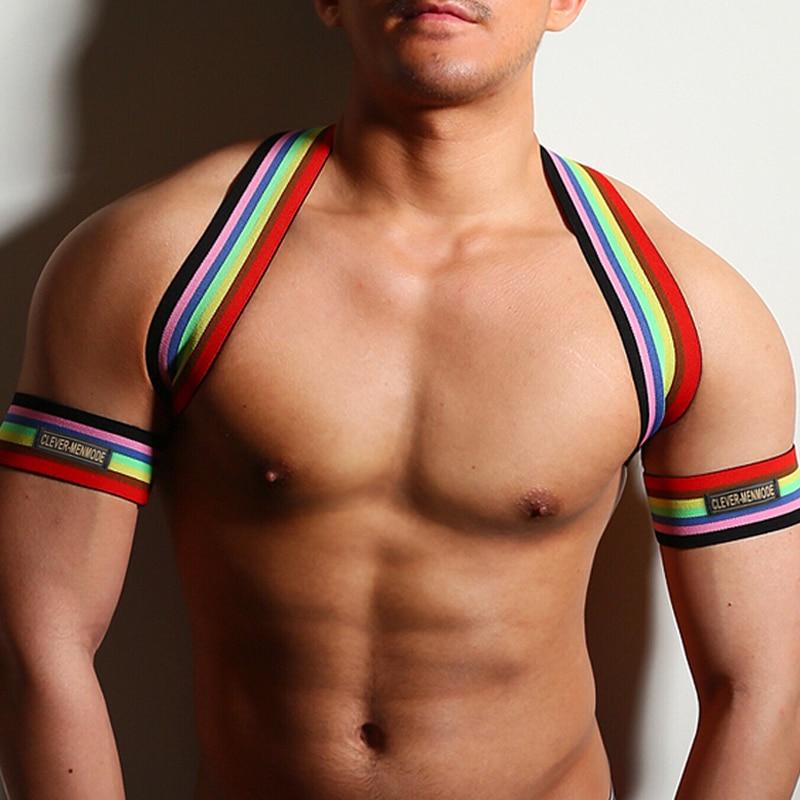 Rainbow Backpack + Arm Harness | dmunderwear