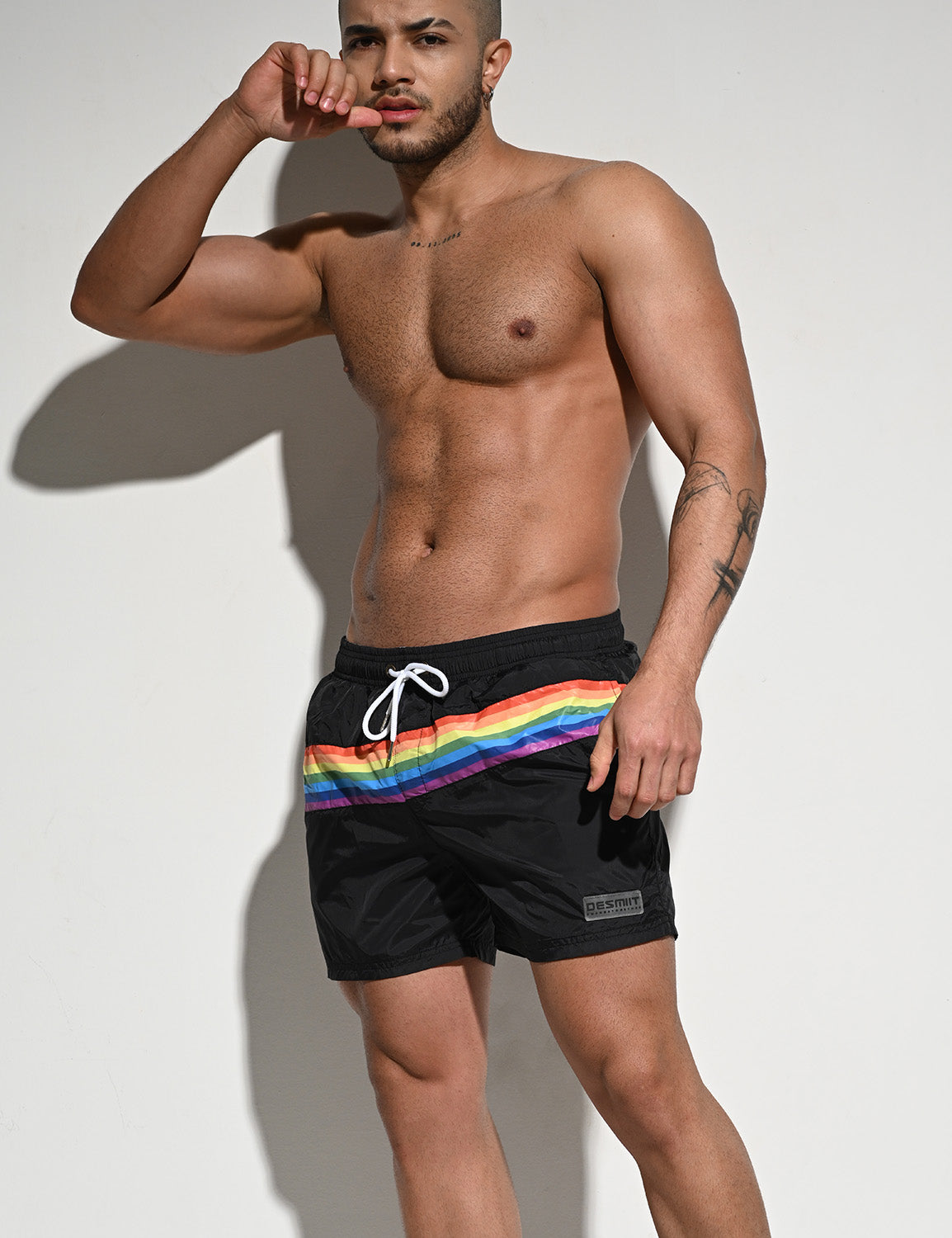 Rainbow Swim Shorts S710 | dmunderwear detail image 17