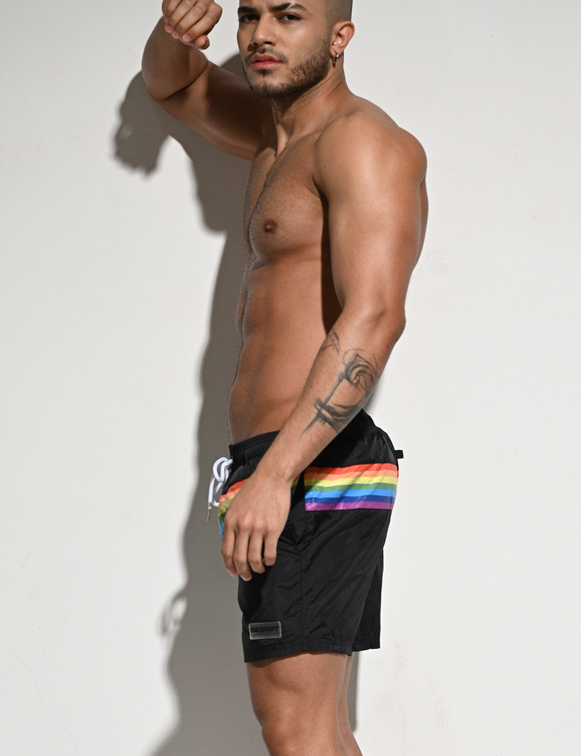 Rainbow Swim Shorts S710 | dmunderwear detail image 18