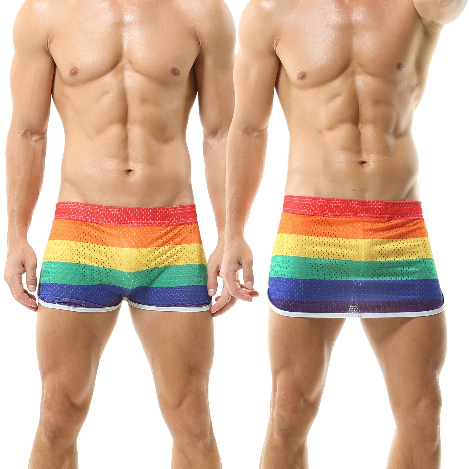 ORVLS Rainbow Convertible Mesh Boxer Briefs | dmunderwear