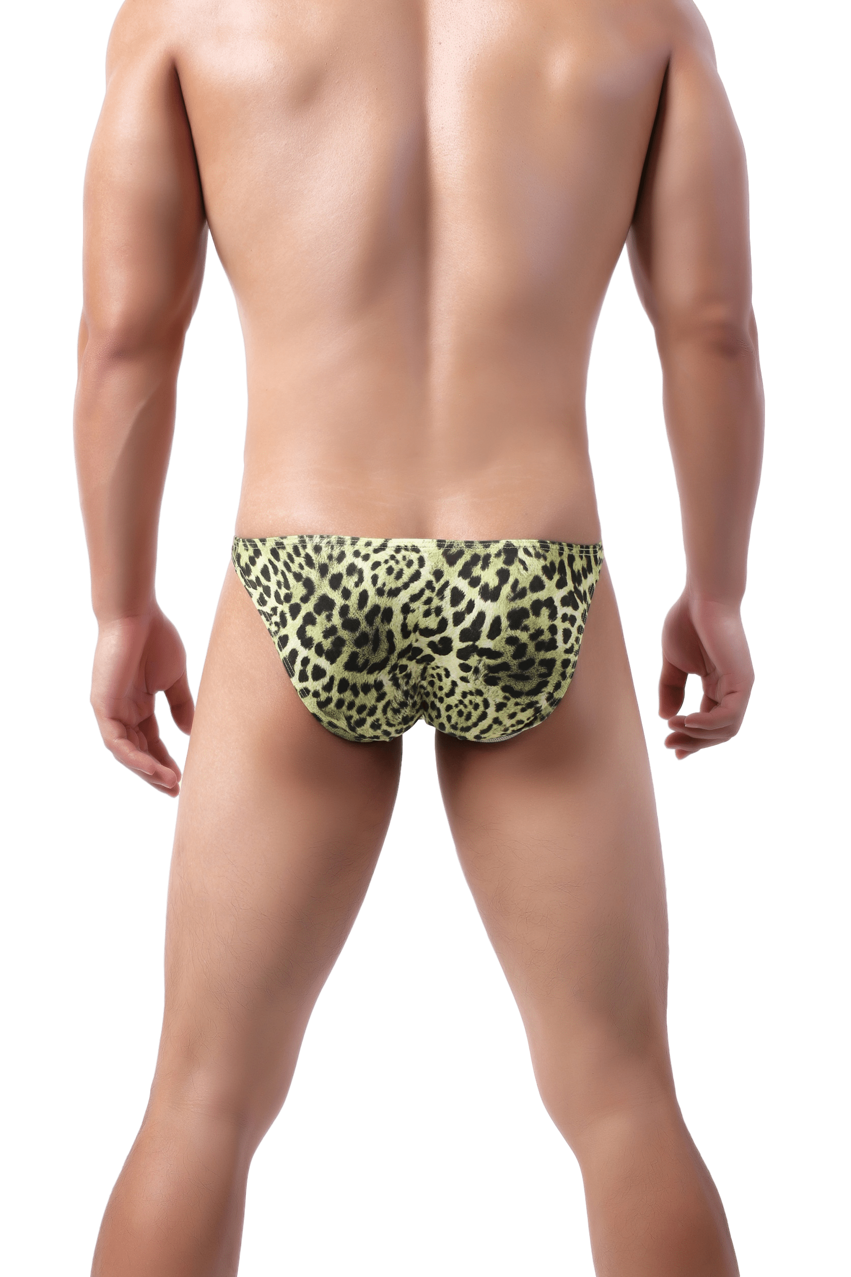 Rainbow Leopard Bikini Briefs | dmunderwear detail image 6