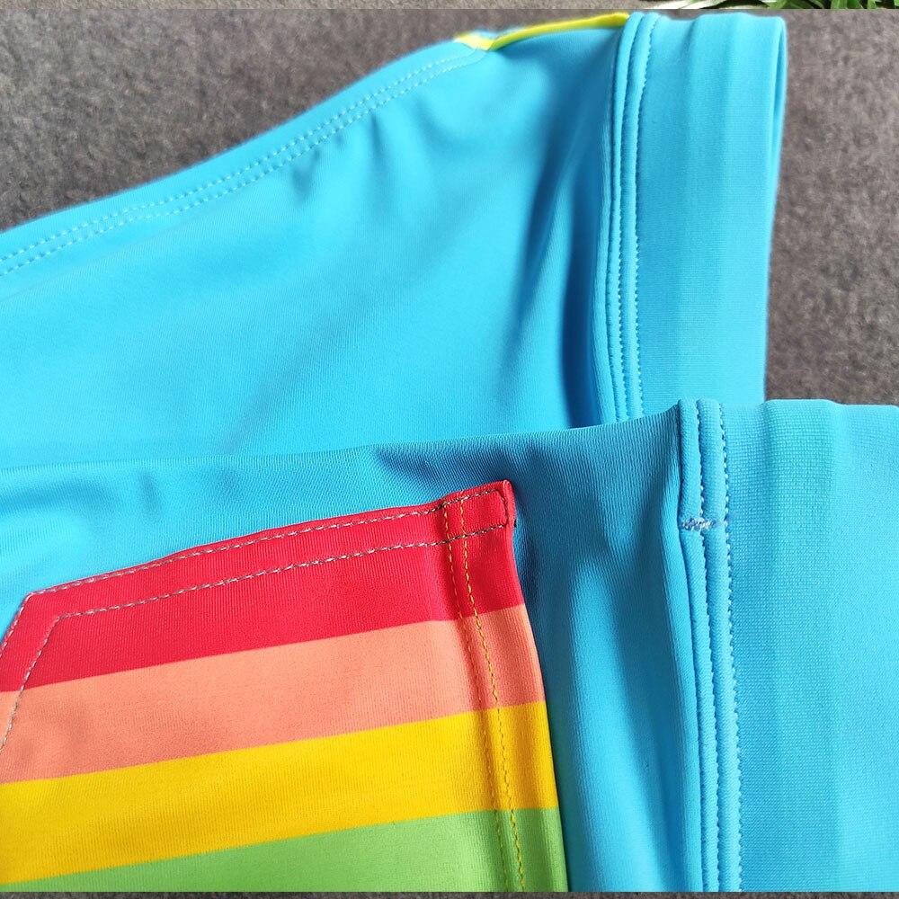 ORVLS Rainbow Pocket Swim Briefs | dmunderwear detail image 9