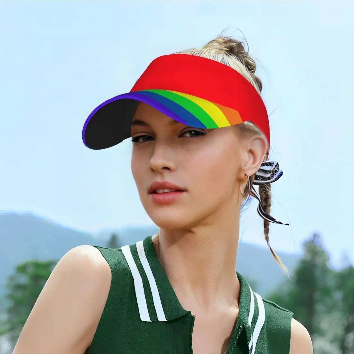 ORVLS Rainbow Pride Visor | dmunderwear