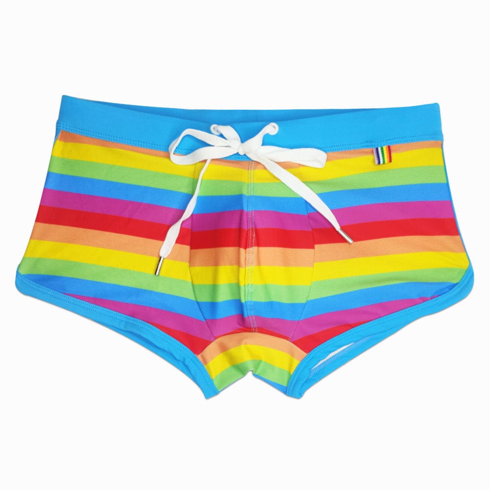 Rainbow Swim Trunks | dmunderwear detail image 4