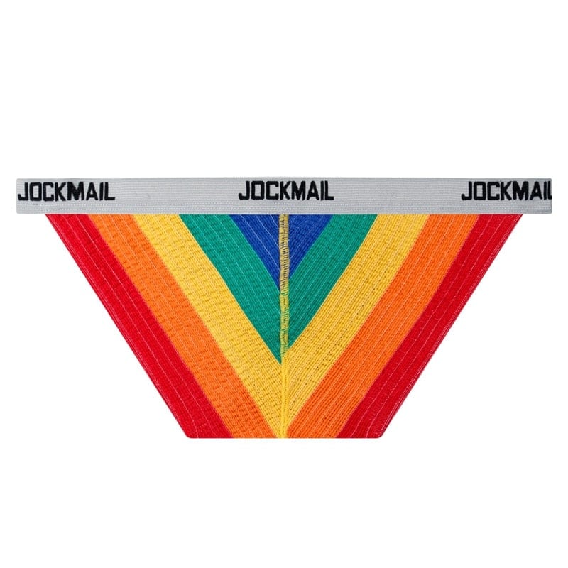 Rainbow Tanga Briefs | dmunderwear detail image 3