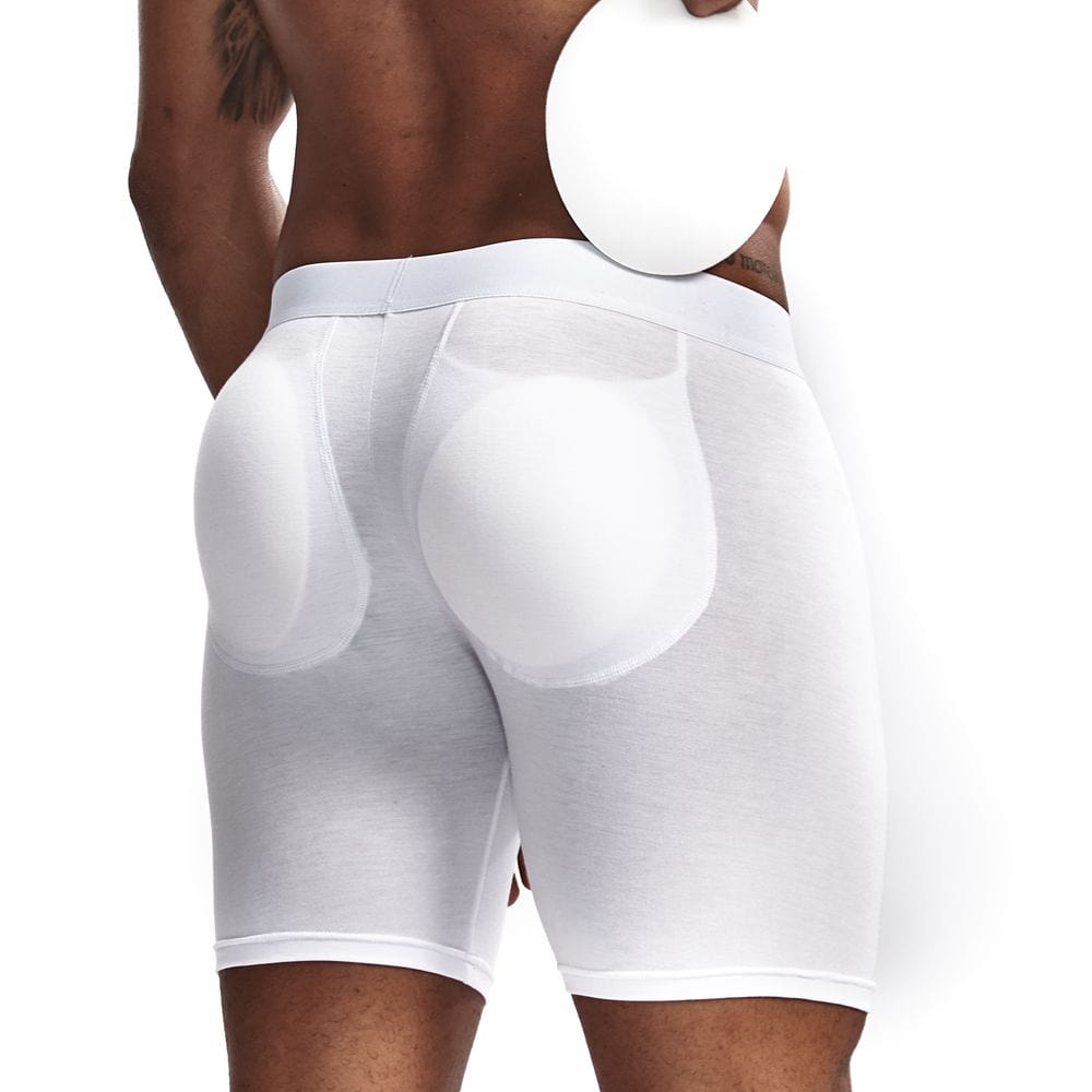 Rear Padded Boxer Briefs | dmunderwear detail image 2